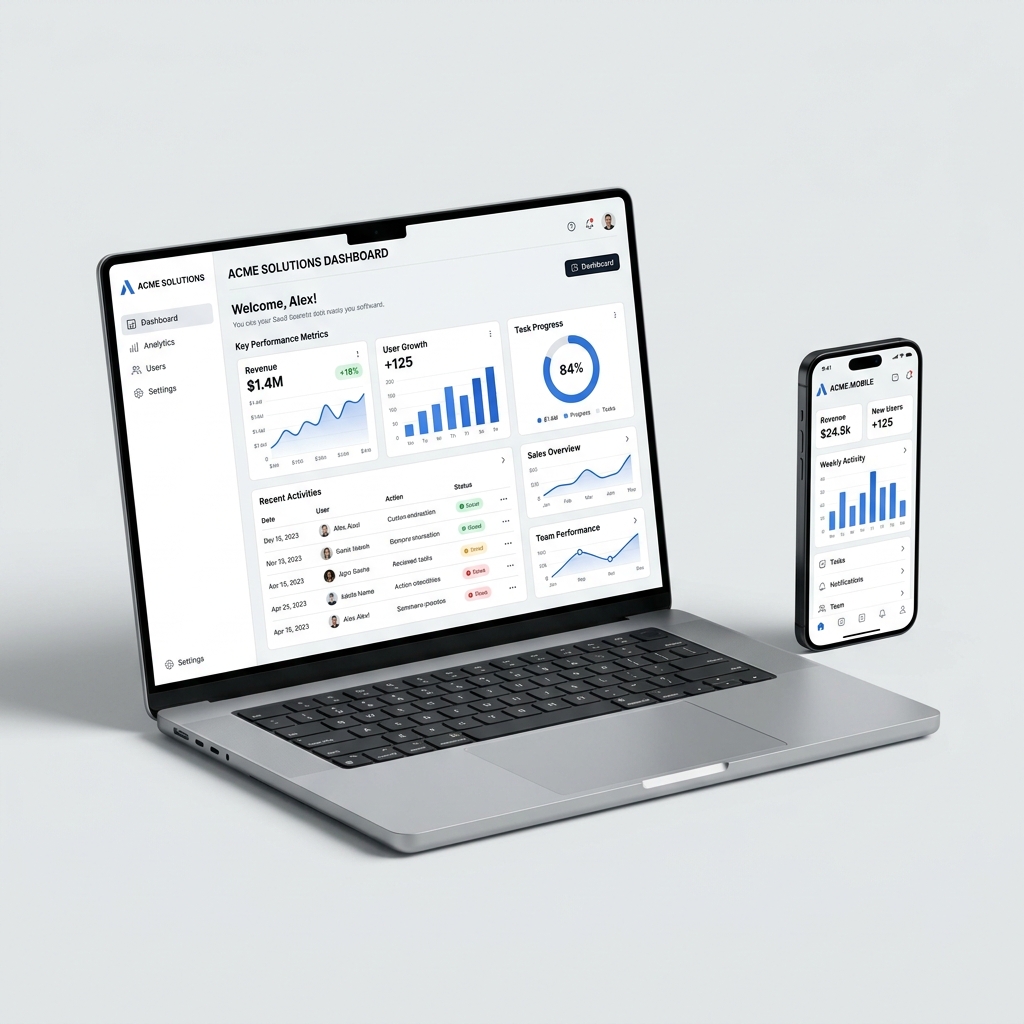 Website and Mobile Apps Showcase
